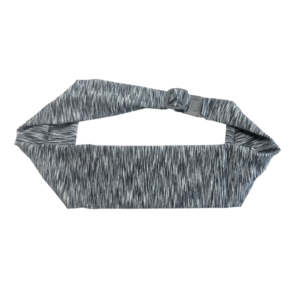 Pocketed Belt - Strata Black/White