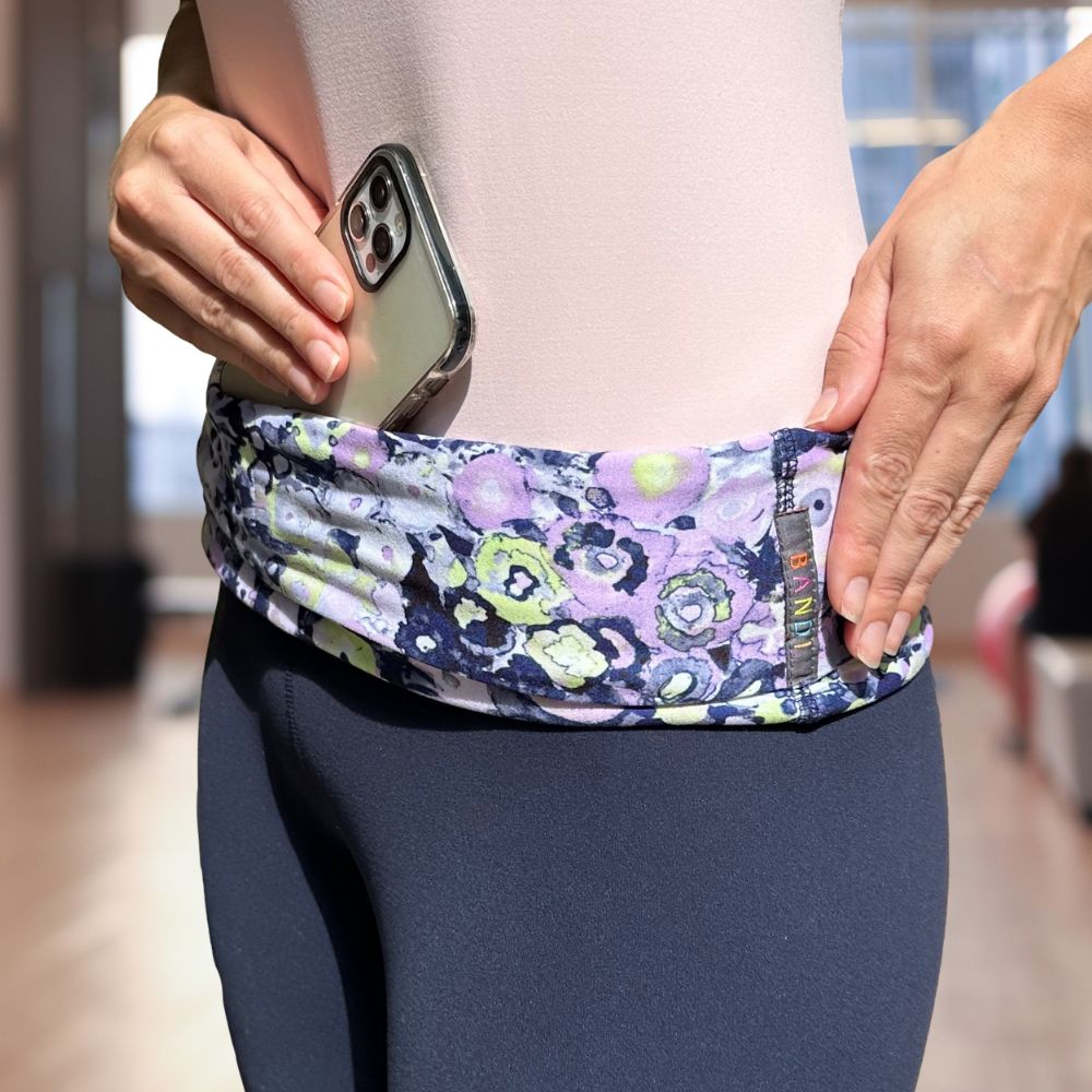 Pocketed Wrap - Violet Love