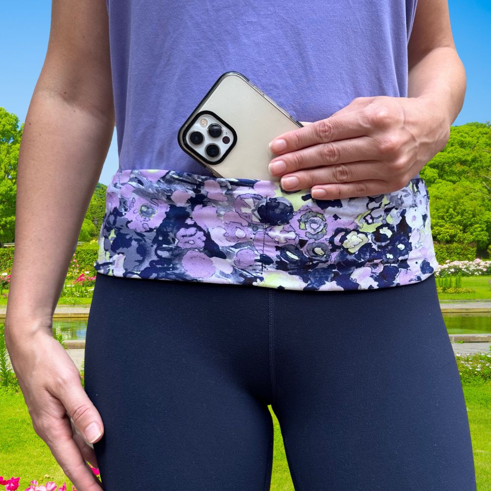 Pocketed Wrap - Violet Love