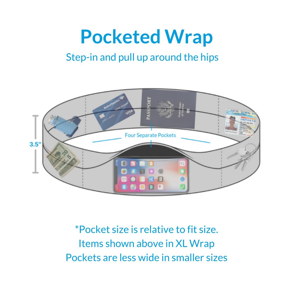 Pocketed Wrap - Black