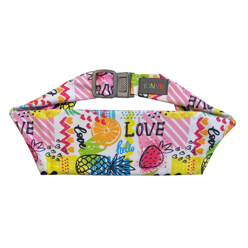 Kids Pocketed Belt - Love Doodle