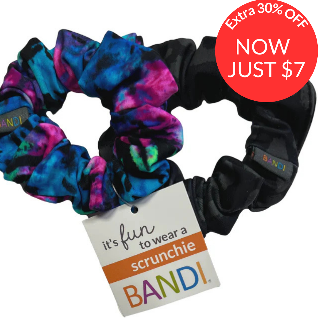 2-Pack Splash/Pebble Scrunchie