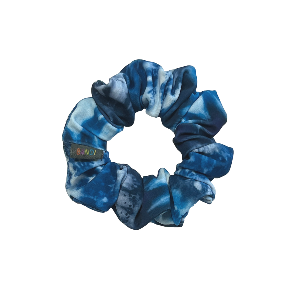 Blue Tide Scrunchie