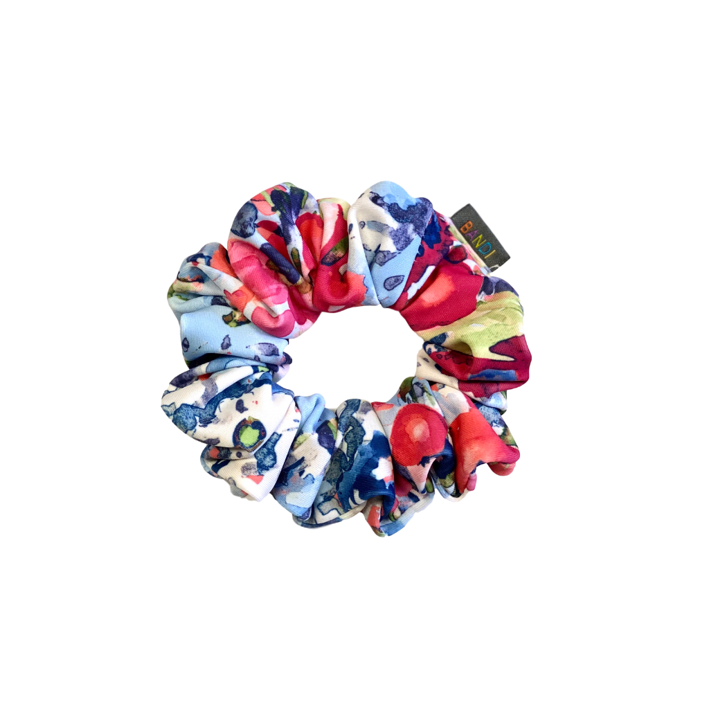 Poppies Scrunchie