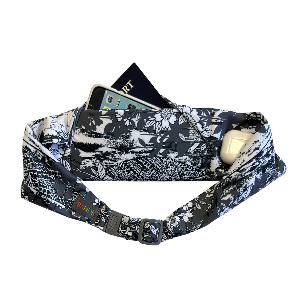 Pocketed Belt - Night Garden