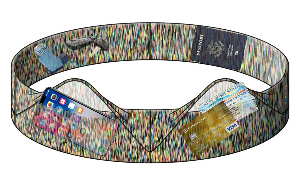 Celestial Pocketed Wrap + Seaglass Faux Leather Wallet