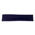 BANDI Pocketed headband in solid black color shown laying flat