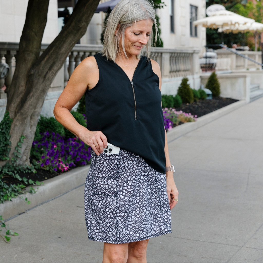 Felicity Freestyle Pocketed Skirt