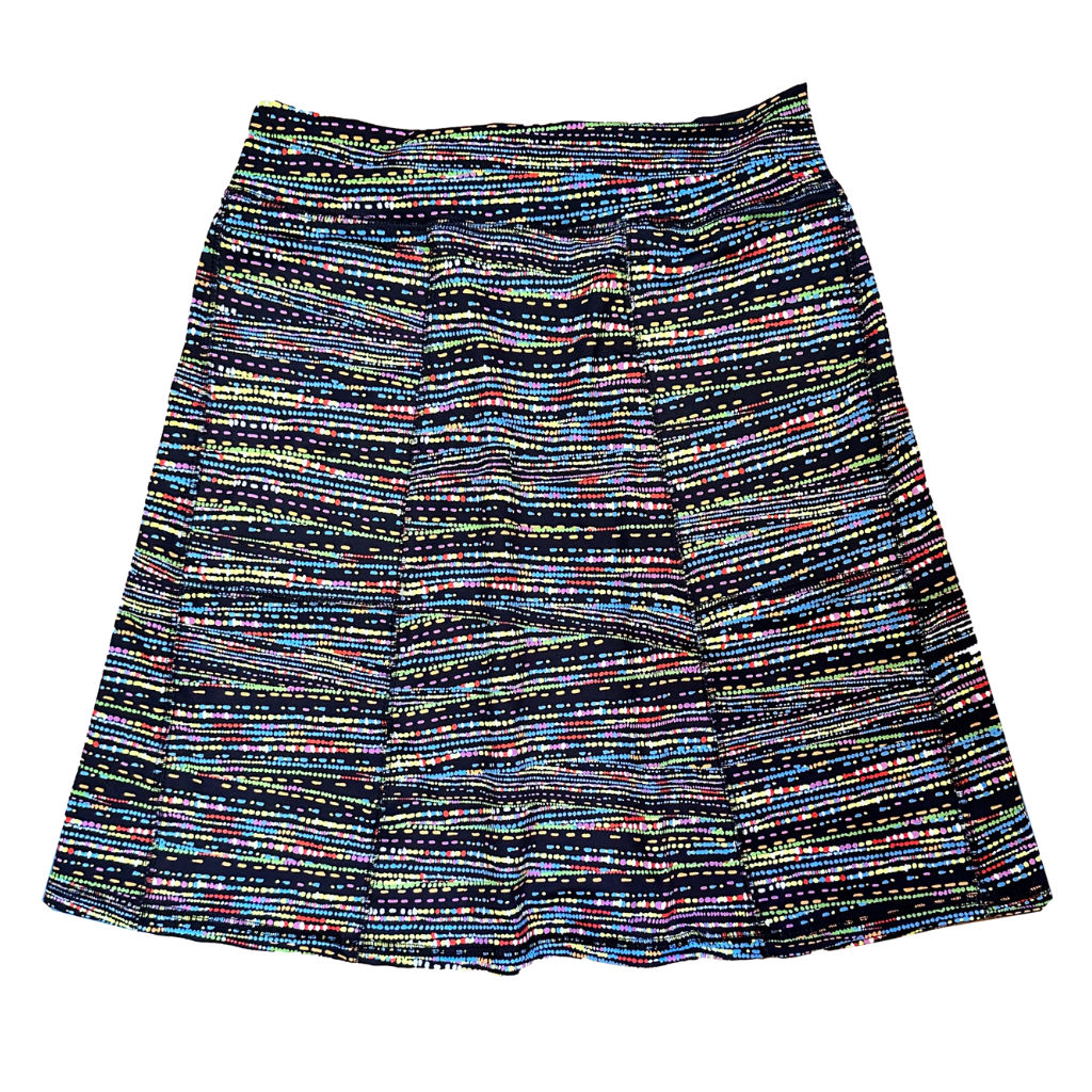 Freestyle Length Pocketed Skirt - Confetti
