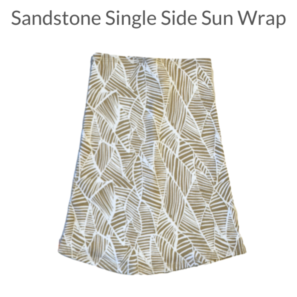 Sun Wrap - Sandstone (single sided print)