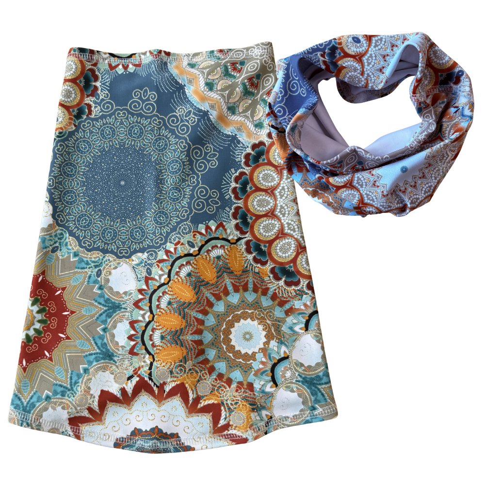 Sun Wrap - Mandala (single-sided print)