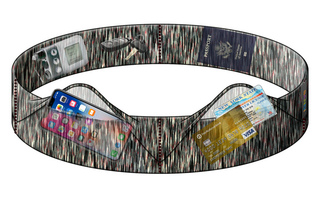 Pocketed Wrap - Midnight