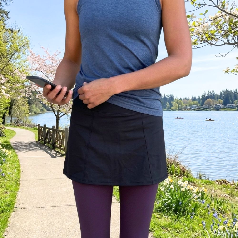 FLIRTY LENGTH - Black