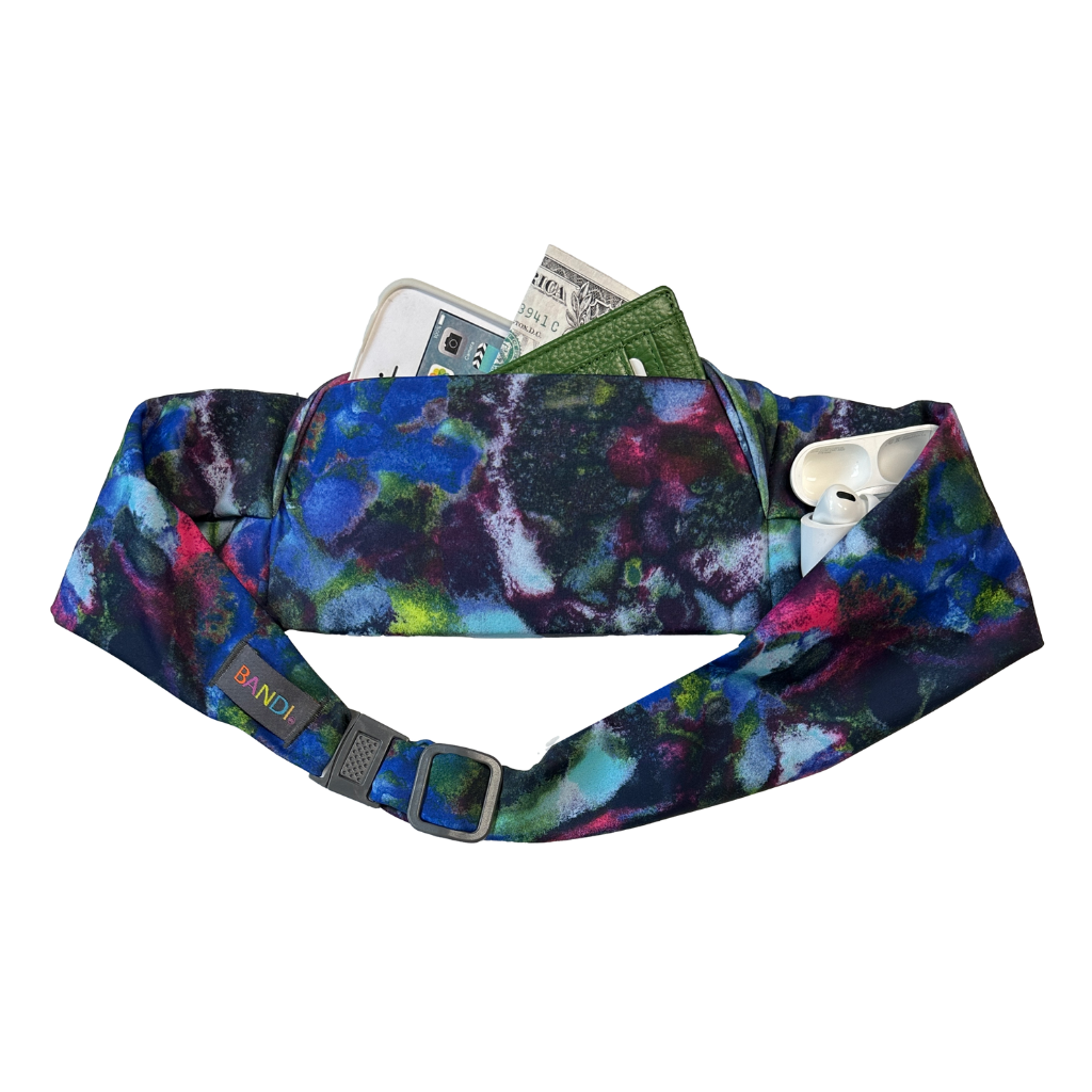 BANDI Enchanted Pocketed Belt jewel tones