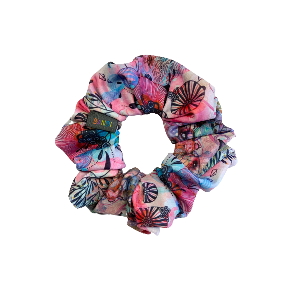 Coral Reef Scrunchie