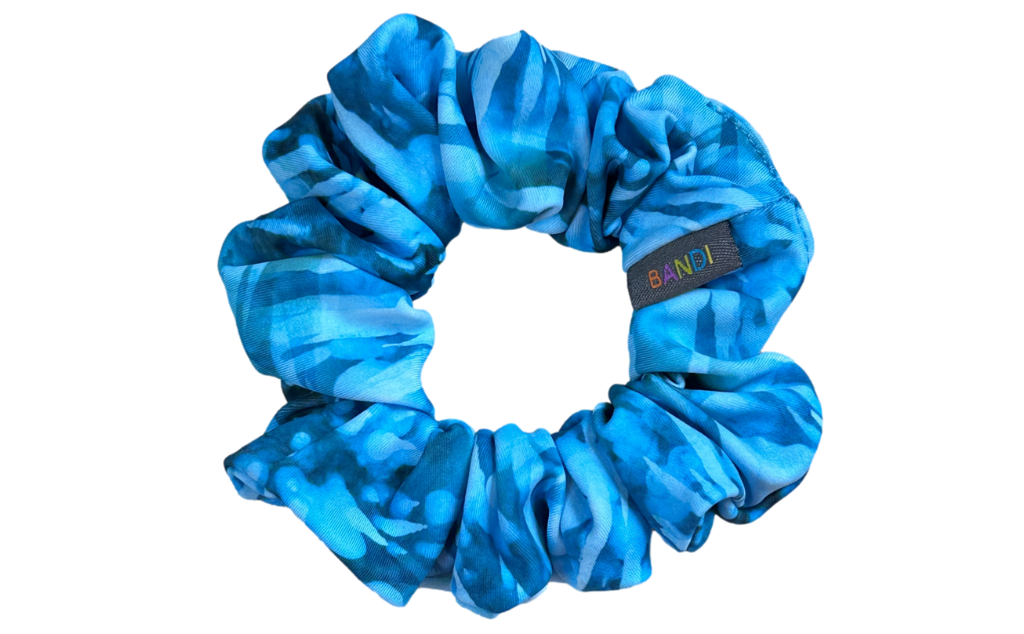 Hair Scrunchie BANDI Wear blue tones