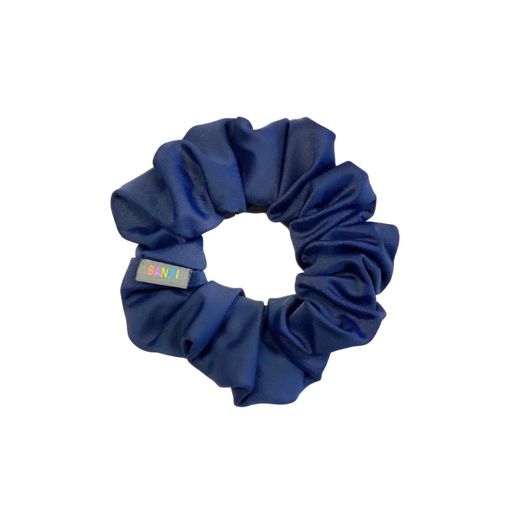 Navy Scrunchie