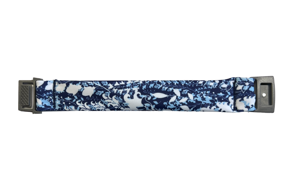 BANDI Belt extender in blue and white print Blue Ivy