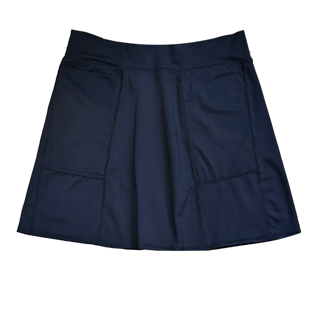 Flirty Pocketed Skirt - Black