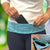 Ocean Oasis Pocketed Belt + Sea Glass Slim, Faux Leather Wallet