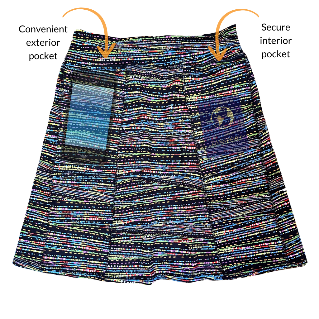 Freestyle Pocketed Skirt