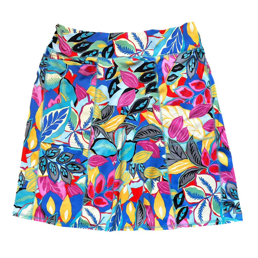 Tropicana Freestyle Pocketed Skirt