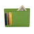 BANDI Kiwi green wallet back view