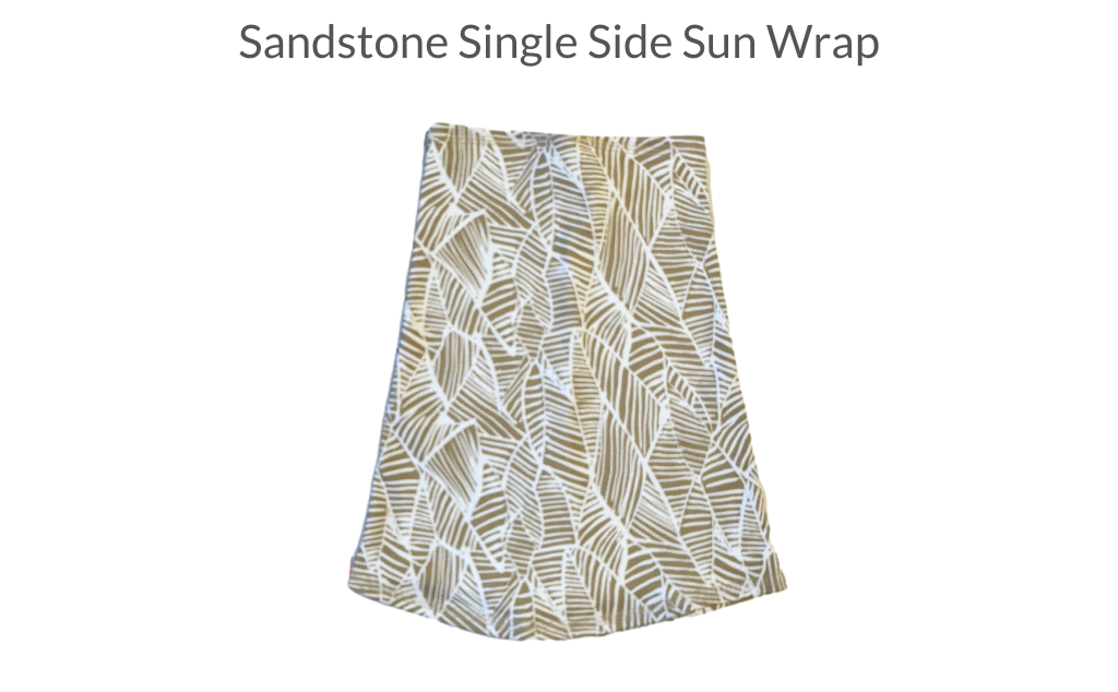 Sun Wrap - Sandstone (single sided print)