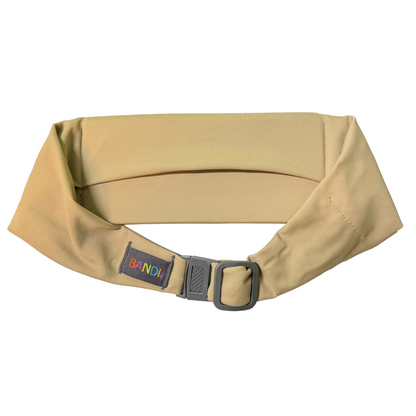 Taupe Kids Pocketed Belt