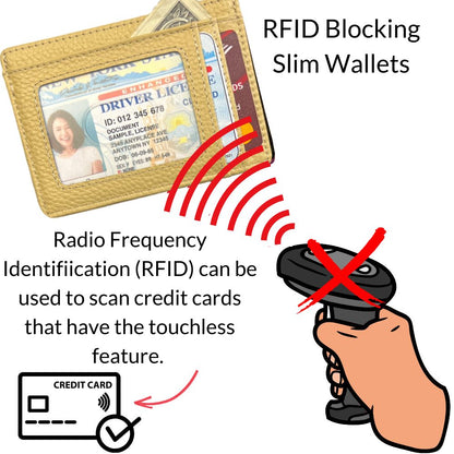 Faux Leather Wallet - Seaglass