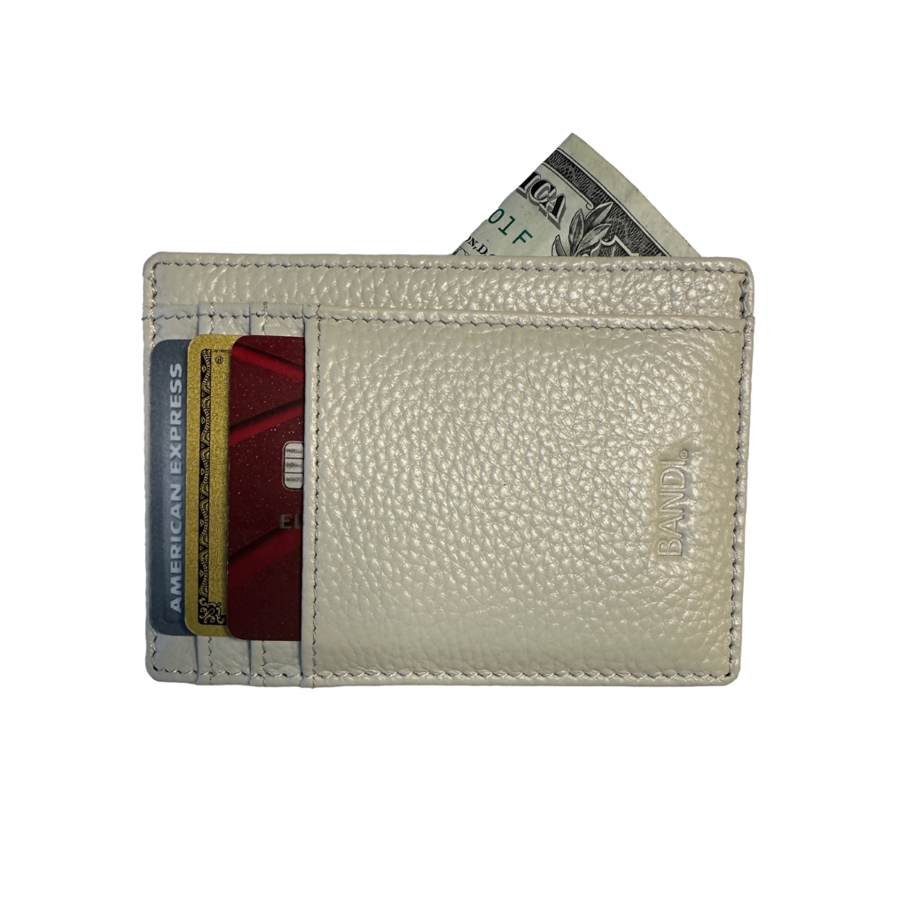 Leather Wallet - Ivory