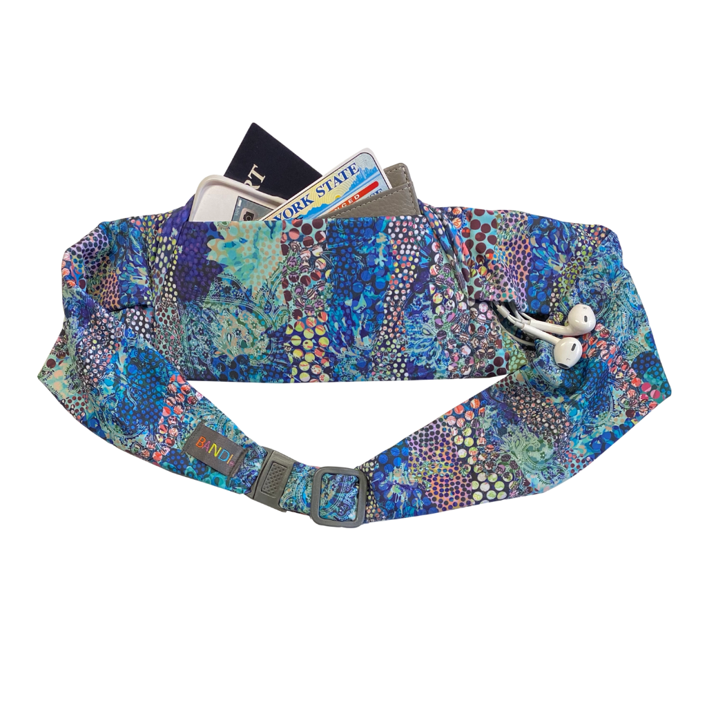 Pocketed Belt - Rainforest