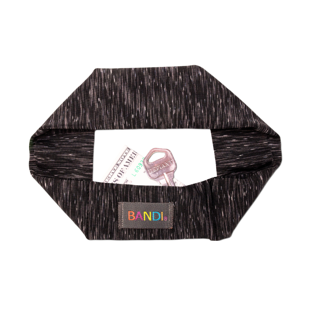 Strata Black/Grey Headband