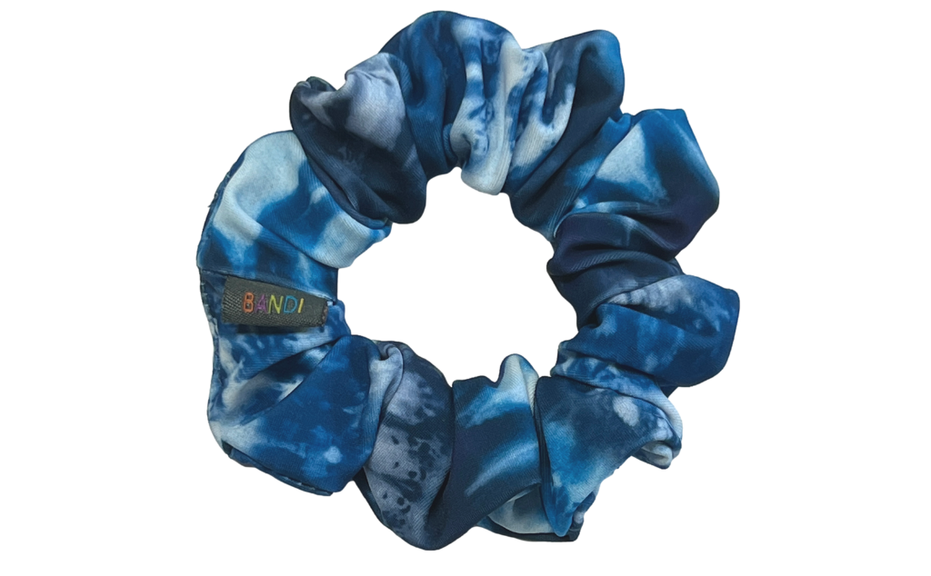 Blue Tide Scrunchie