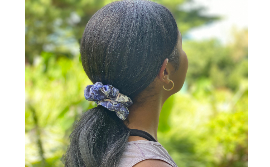 Hair Scrunchie BANDI Wear blue tones