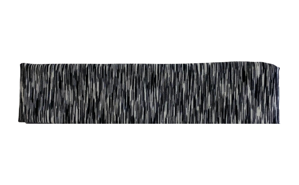 Strata Space Dye black/white Headband