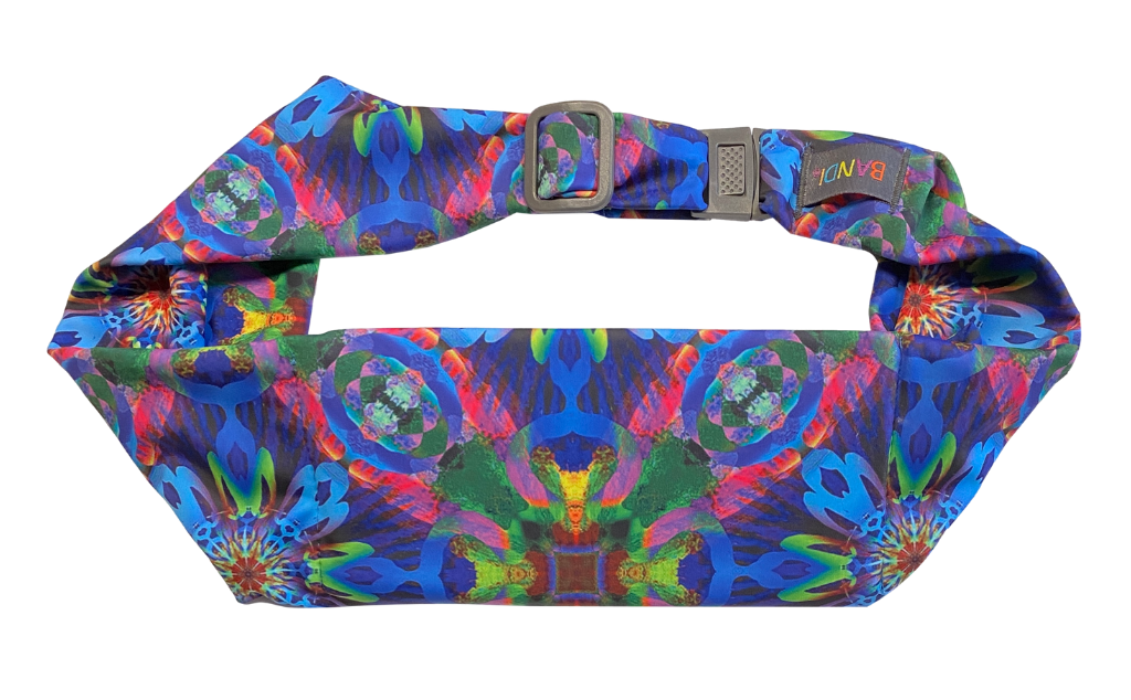 Psychedelic Pocketed Belt