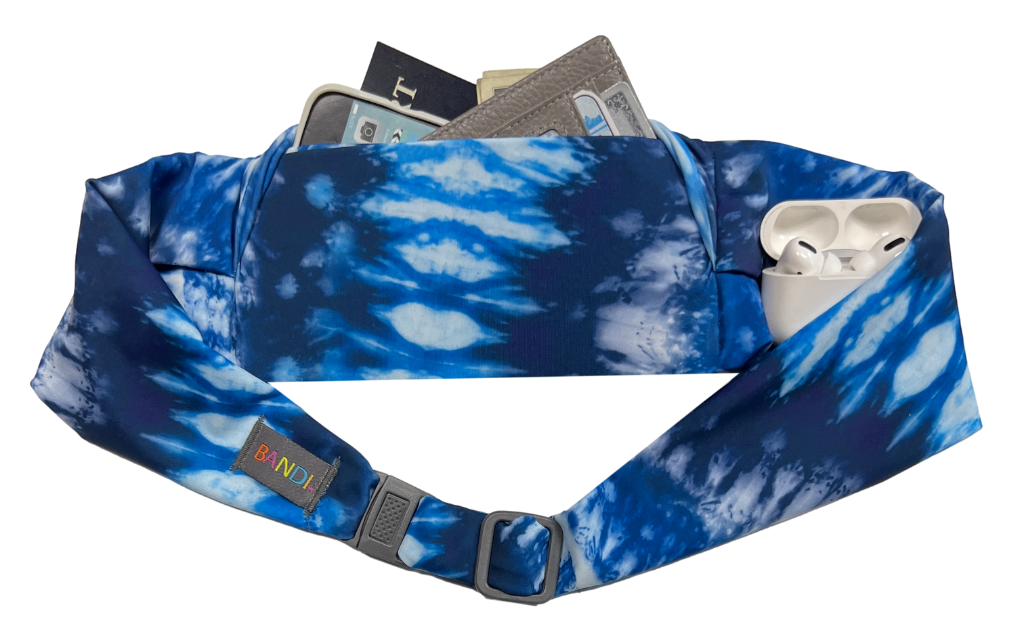 Pocketed Belt - Blue Tide