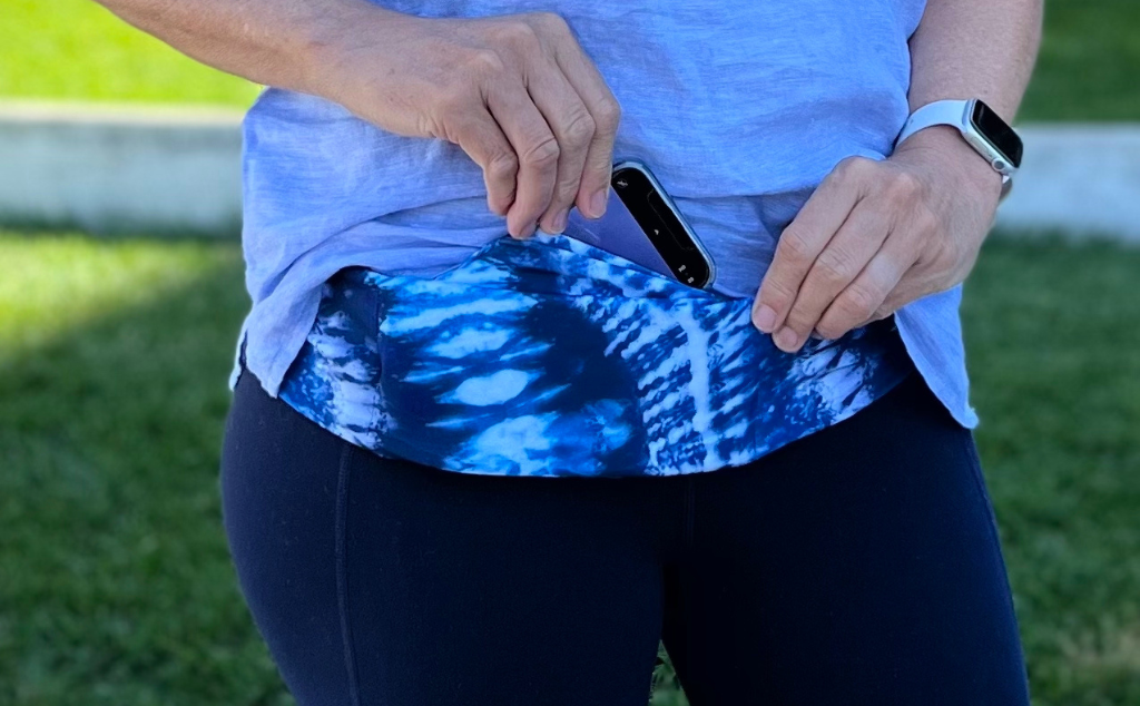 Pocketed Belt - Blue Tide