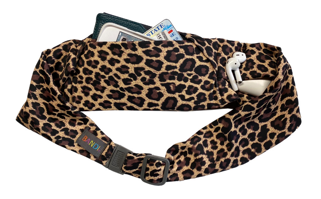 Leopard Pocketed Belt